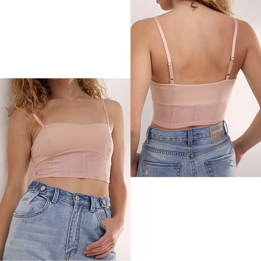 NEW FREE PEOPLE* “Mia Mesh Brami”